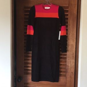 Mid length sweater dress 90% acrylic. Never worn